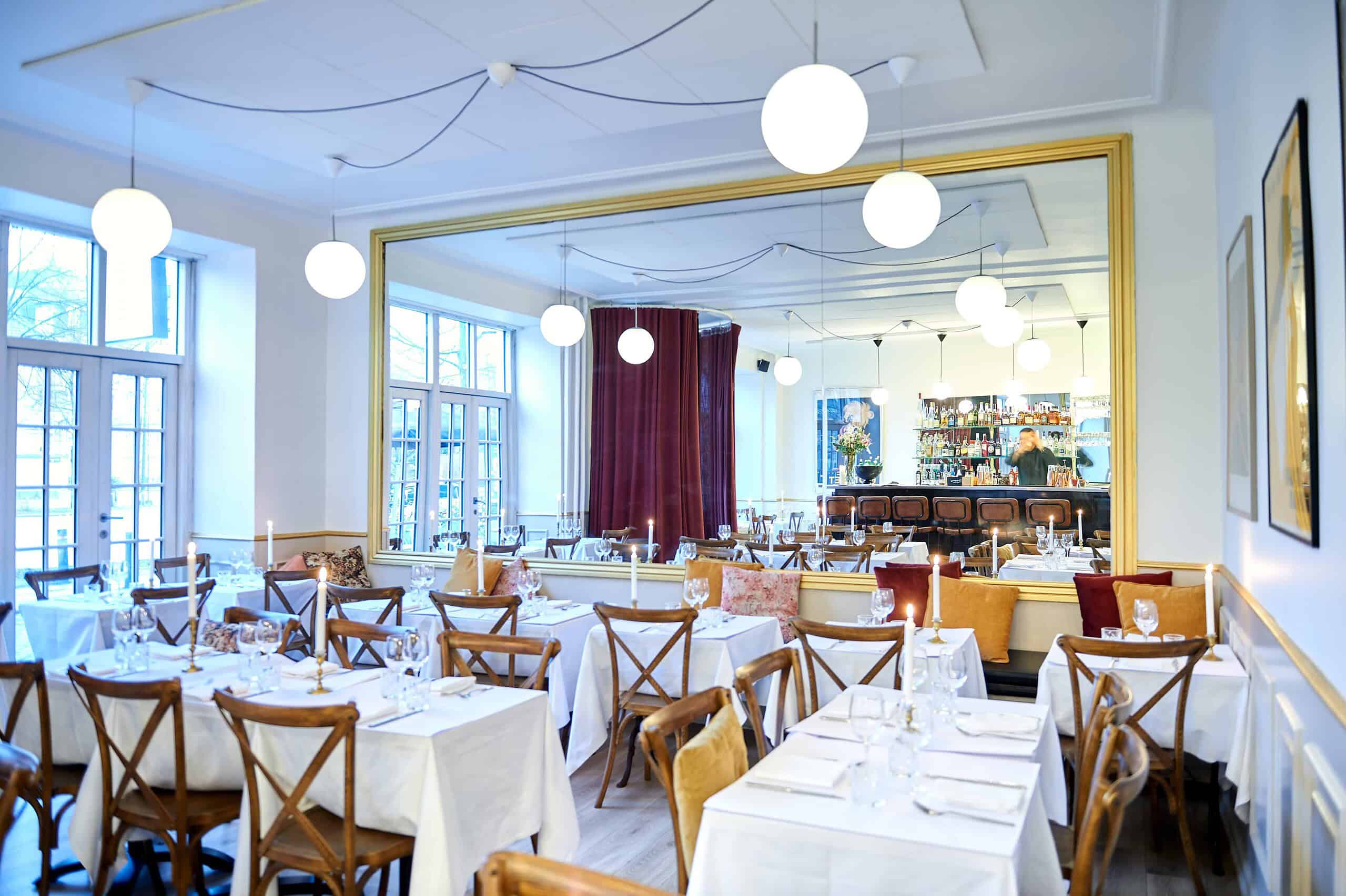 bordopsætning på restaurant primero østerbro